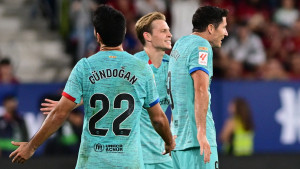 Lewandowski golom iz penala u 86. minuti donio pobjedu Barceloni na gostovanju u Pamploni