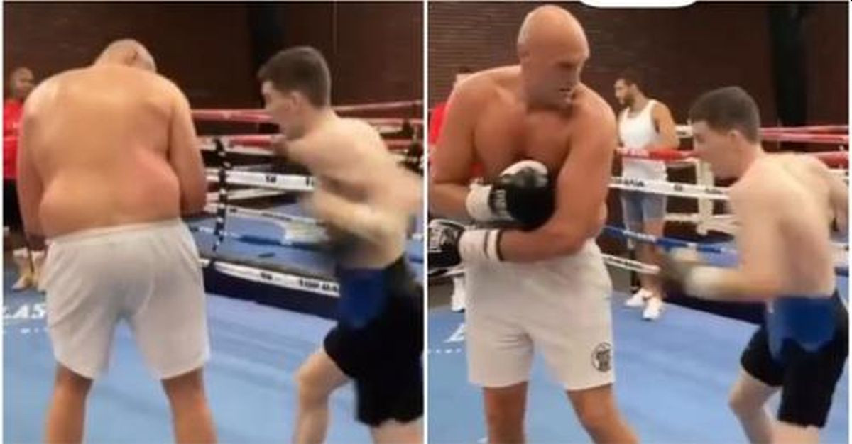 Fury ušao u ring sa "slabićem", molio ga je da mu slomi rebro Fury ušao u ring sa "slabićem", molio ga je da mu slomi rebro