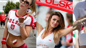 Zbog Marte niko ne misli na fudbal: Navijačica Poljske "zapalila" fanove