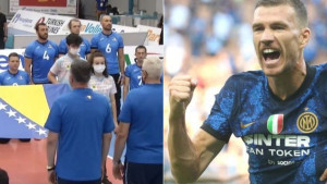 Sjajna poruka Edina Džeke za Zlatne momke nakon pobjede protiv Rusije