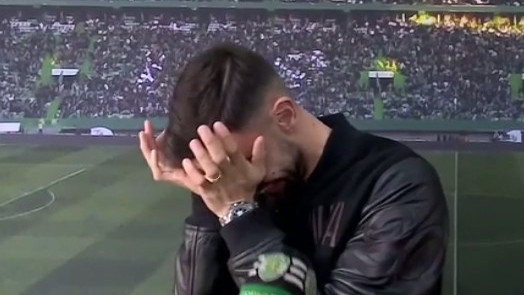 Bruno Fernandes zaplakao na oproštaju: Nadam se da će me pamtiti po dobrom...
