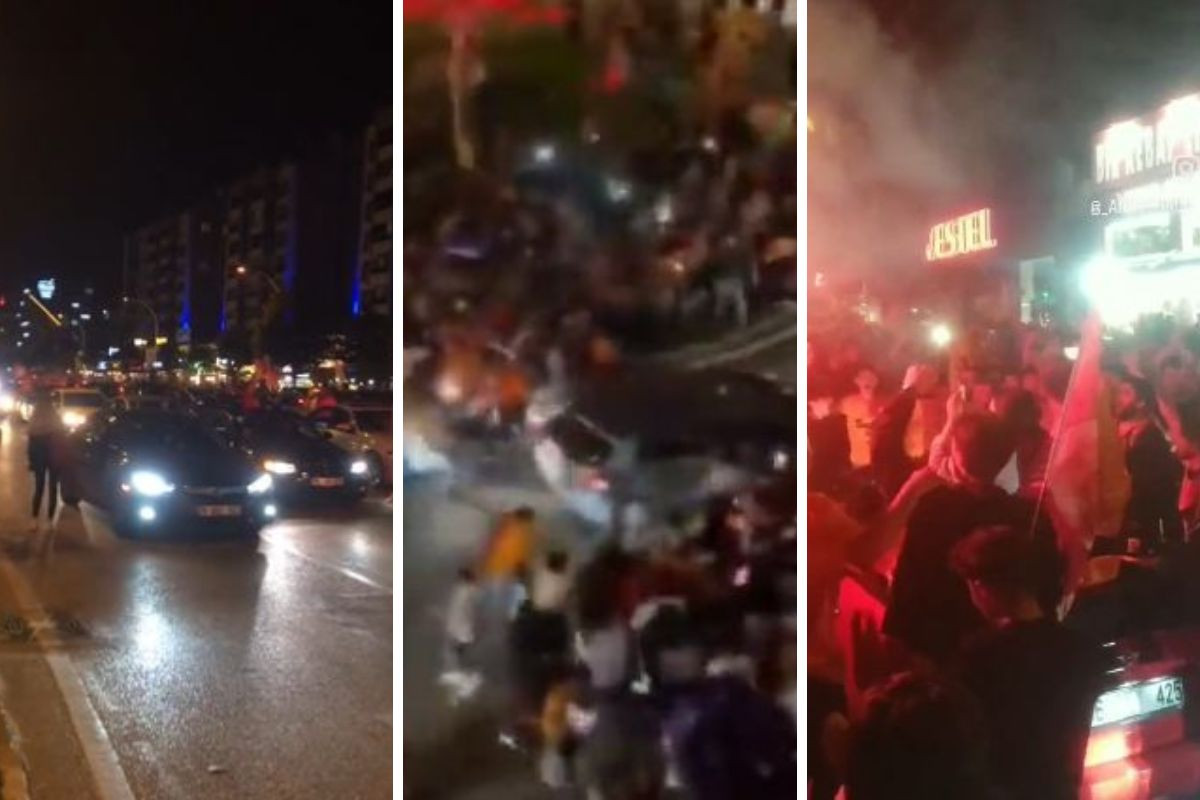 Objavljen i snimak zastrašujućeg trenutka: Automobilom gazio navijače Galate koji slave titulu! Objavljen i snimak zastrašujućeg trenutka: Automobilom gazio navijače Galate koji slave titulu!