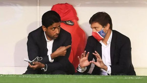 Dešava se i u Ligi prvaka: Al-Khelaifi i Leonardo napravili skandal na poluvremenu