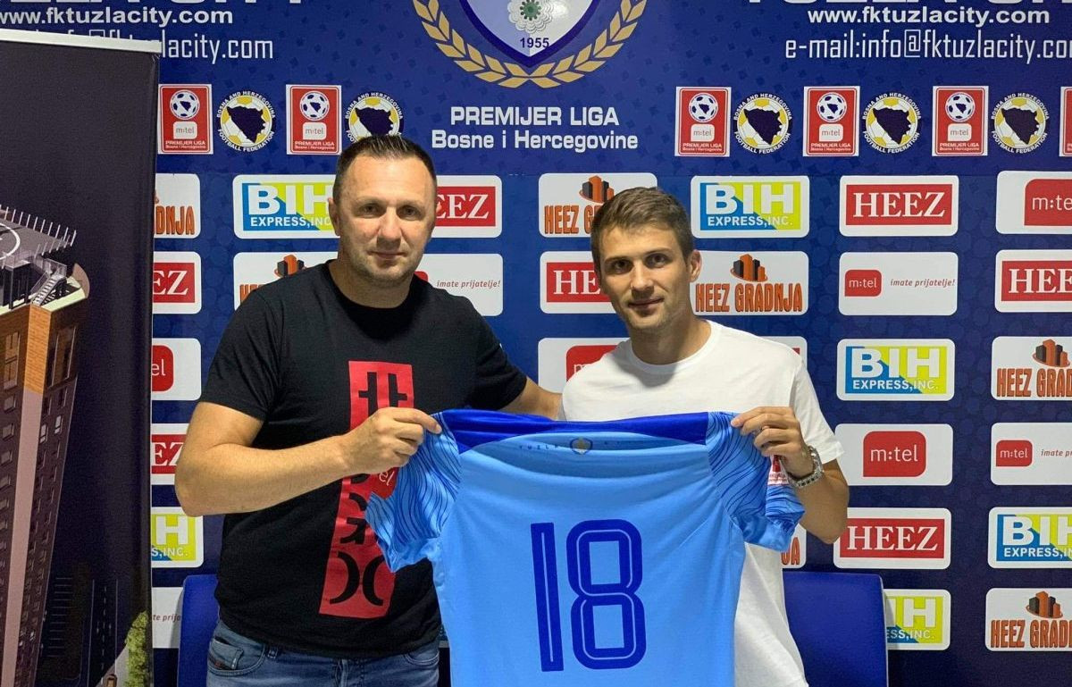 Mirzad Mehanović i zvanično novi fudbaler Tuzla Cityja