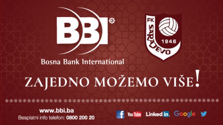 BBI banka potpisala ugovore sa FK Željezničar i FK Sarajevo