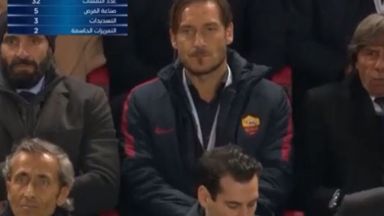 Tottijev izraz lica sve je rekao