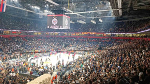 Sportska noć u Beogradu počela je na spektakularan način: Najzaslužniji za to su navijači Partizana