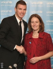 Edin Džeko postao Ambasador UNICEF-a