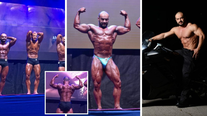 Tri mjeseca "patnje": Bećarević "pošamarao" premijerna takmičenja u bodybuildingu