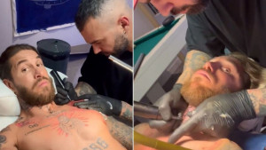 Samo za hrabre: Ramos se odlučio na jednu od najbolnijih tetovaža, a onda pokazao rezultat