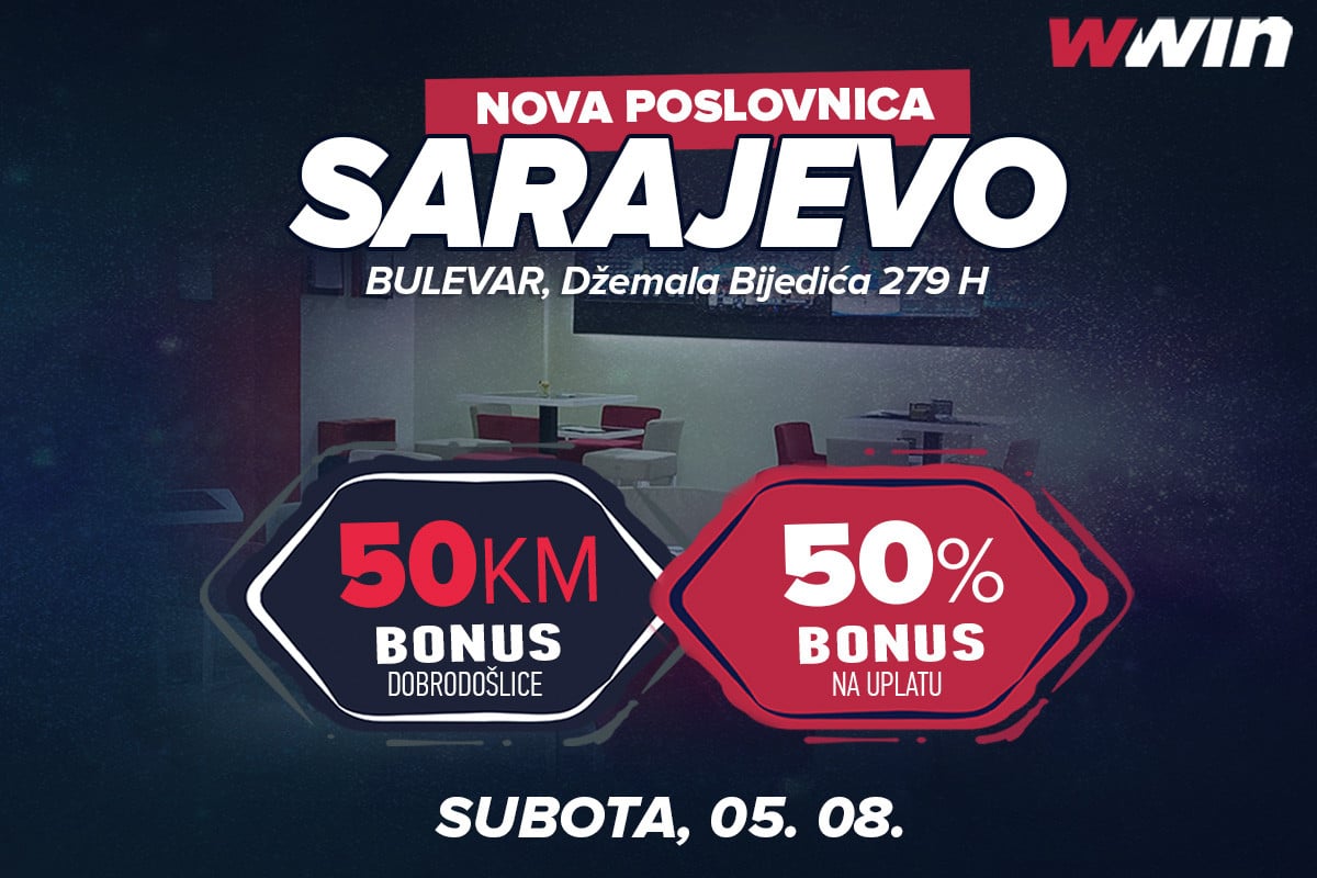 Nova poslovnica u Sarajevu – Bonus za sve