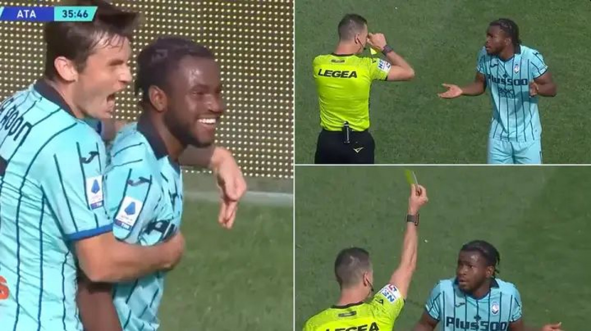 Bizarna odluka italijanskog sudije: Slavio gol na svoj prepoznatljiv način, pa dobio žuti karton