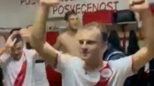 Veliko slavlje u svlačionici Zrinjskog nakon pobjede protiv Sarajeva