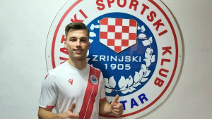 Zvonimir Vukoja i službeno novi nogometaš HŠK Zrinjski
