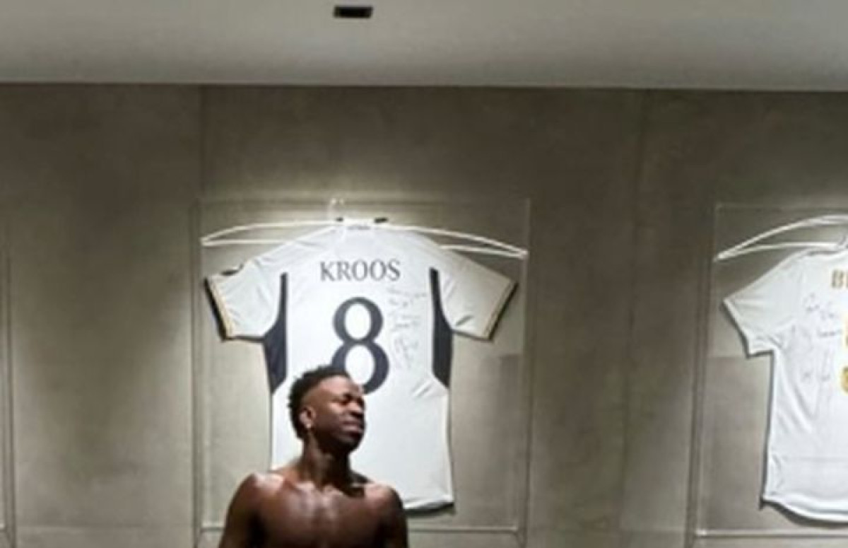 Luka Modrić će biti presretan kada vidi fotografiju koju je Vinicius objavio iz svoje teretane Luka Modrić će biti presretan kada vidi fotografiju koju je Vinicius objavio iz svoje teretane