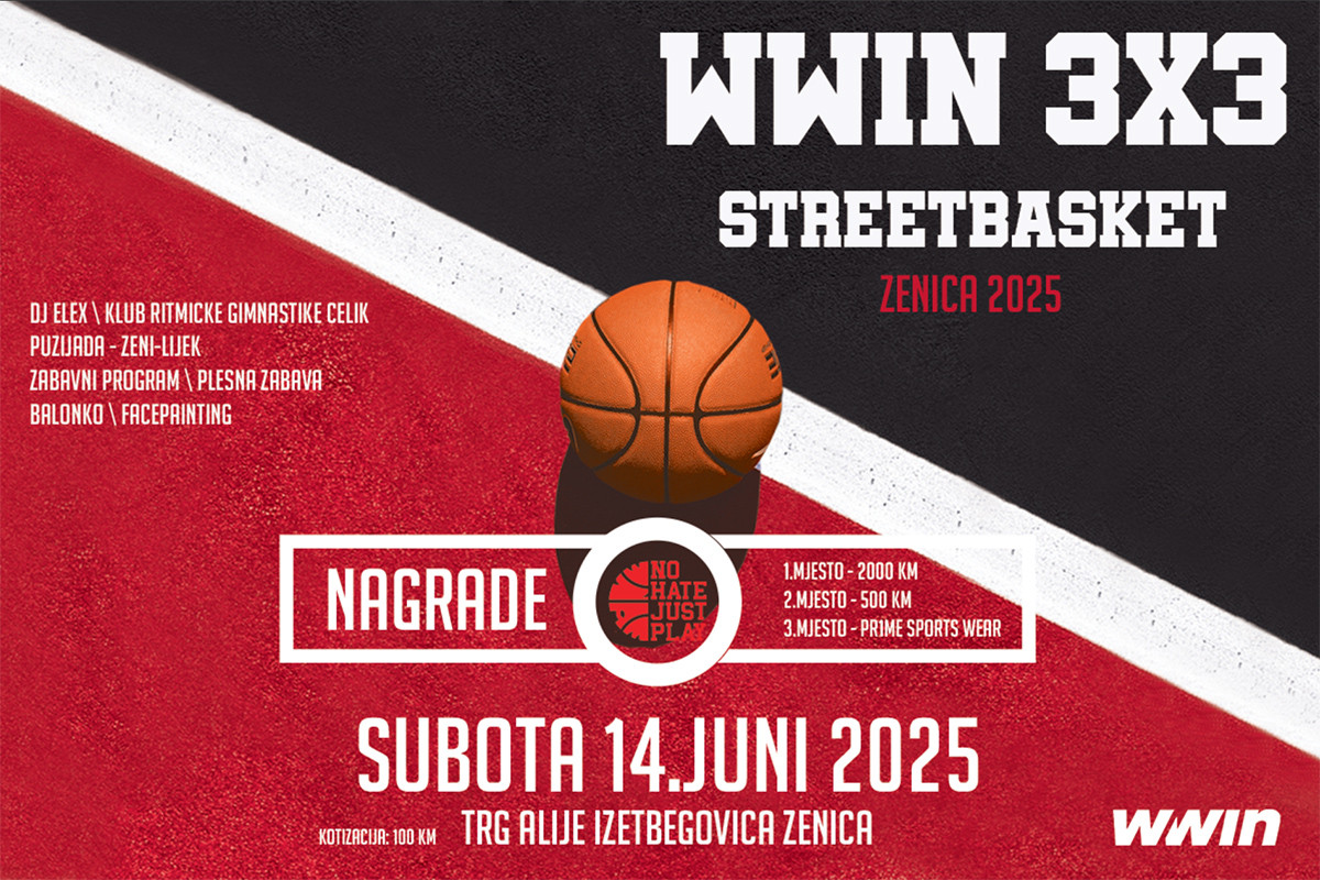 Sve je spremno za WWIN 3×3 – Zenica 2025 Sve je spremno za WWIN 3×3 – Zenica 2025