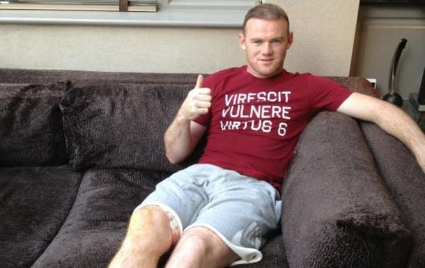 Rooney: Hvala na podršci, najvažnije je da se noga oporavi