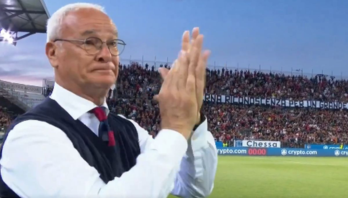 Cijeli stadion aplaudira, Claudio Ranieri plače