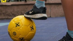 Fudbal i zabava u fun zoni Raiffeisen banke na Bilinom polju