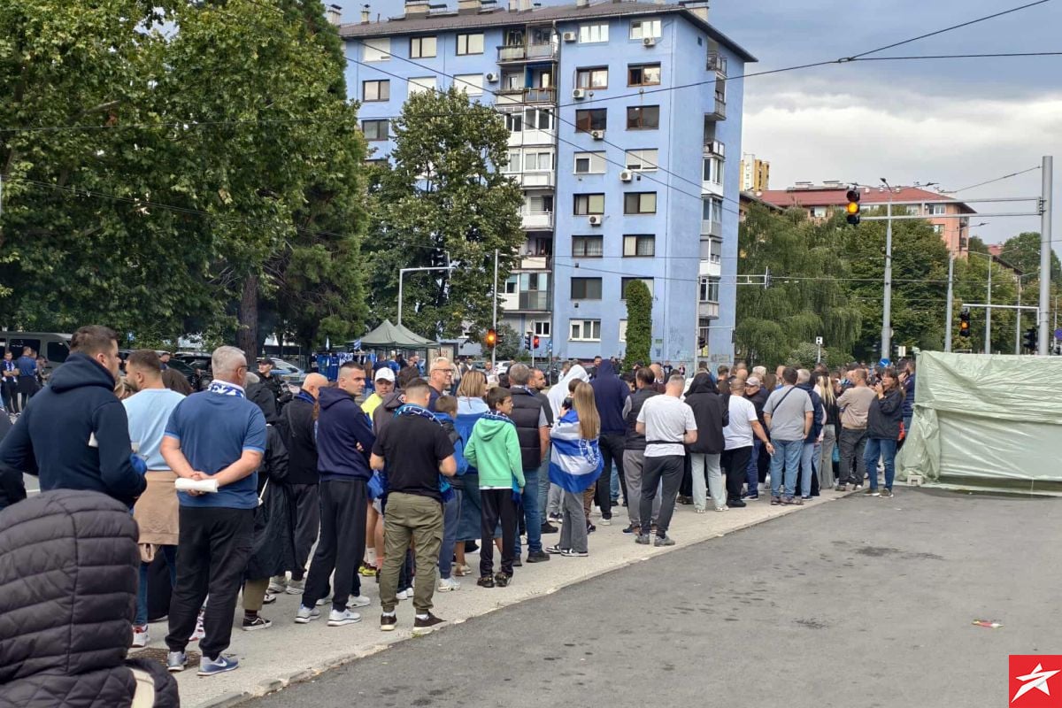 Ove fotografije svjedoče šta će se večeras dešavati na Grbavici