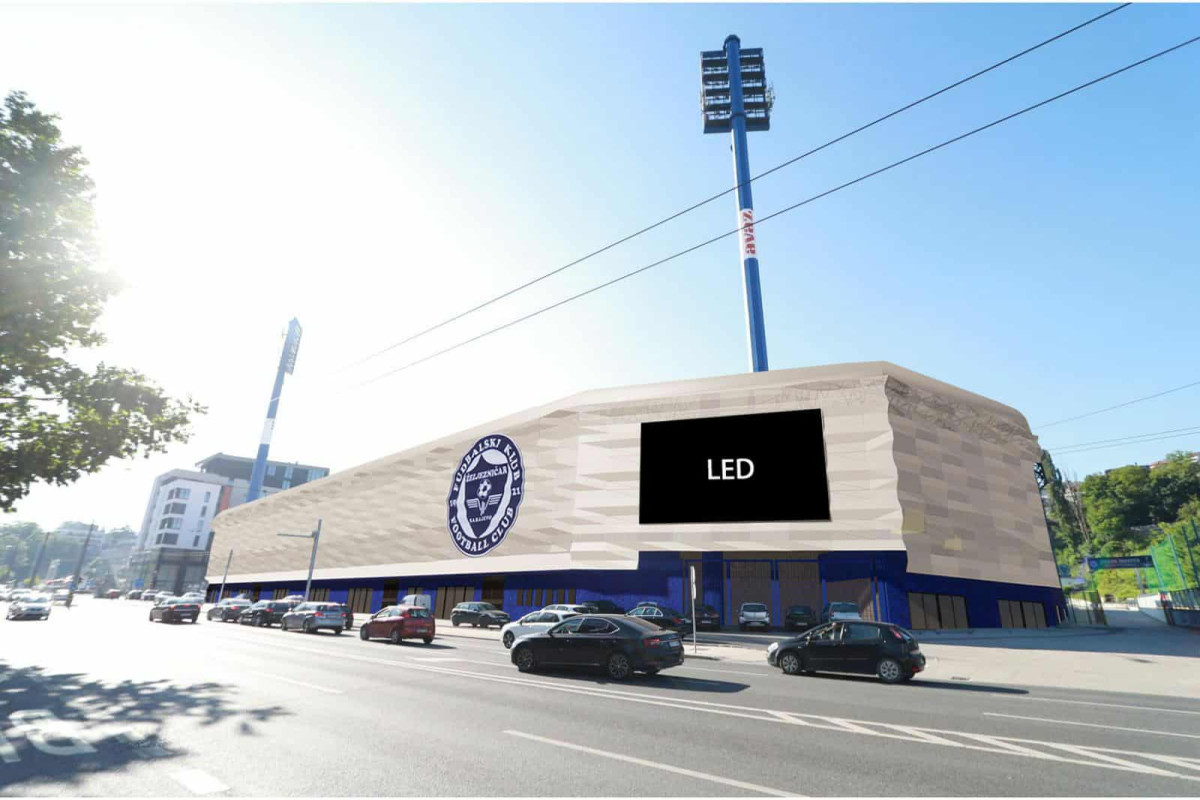 Sjeverna tribina stadiona Grbavica uskoro u novom ruhu! Sjeverna tribina stadiona Grbavica uskoro u novom ruhu!