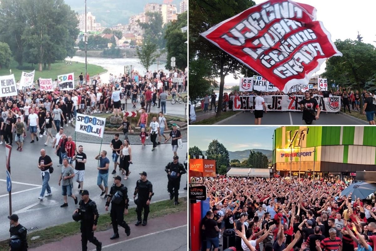 Protesti u Zenici, navijači i simpatizeri Čelika imaju poruke za Kasumovića i gradsku upravu