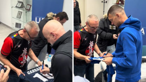 Sjajna scena u Sarajevu: Rumunski novinar iznenadio Barbareza i Džeku, oni mu nisu ostali dužni!