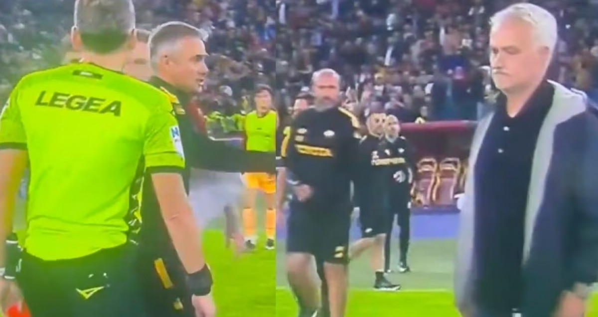 Snimak Josea Mourinha s terena nasmijao je cijeli svijet