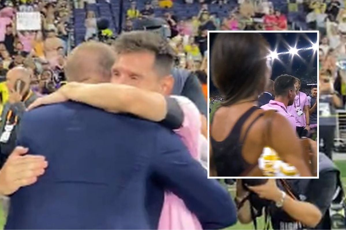 Uplakani Beckham zagrlio Messija, a iza njih je bila Victoria koja se nije mogla suzdržati