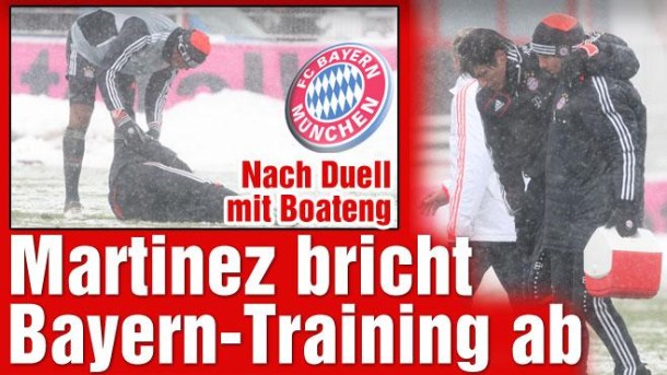 Boateng povrijedio Martineza na treningu Bayerna
