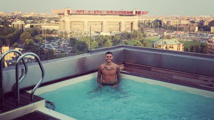 Mauro Icardi se vratio u Milano!