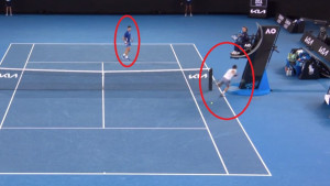 Na Đokovićevom licu šoku, a u dvorani muk: Za dlaku izbjegnuta tragedija na Australian Openu!
