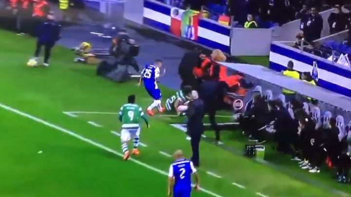 Coentrao se sukobio sa medicinskom ekipom, VAR isključio medicinare