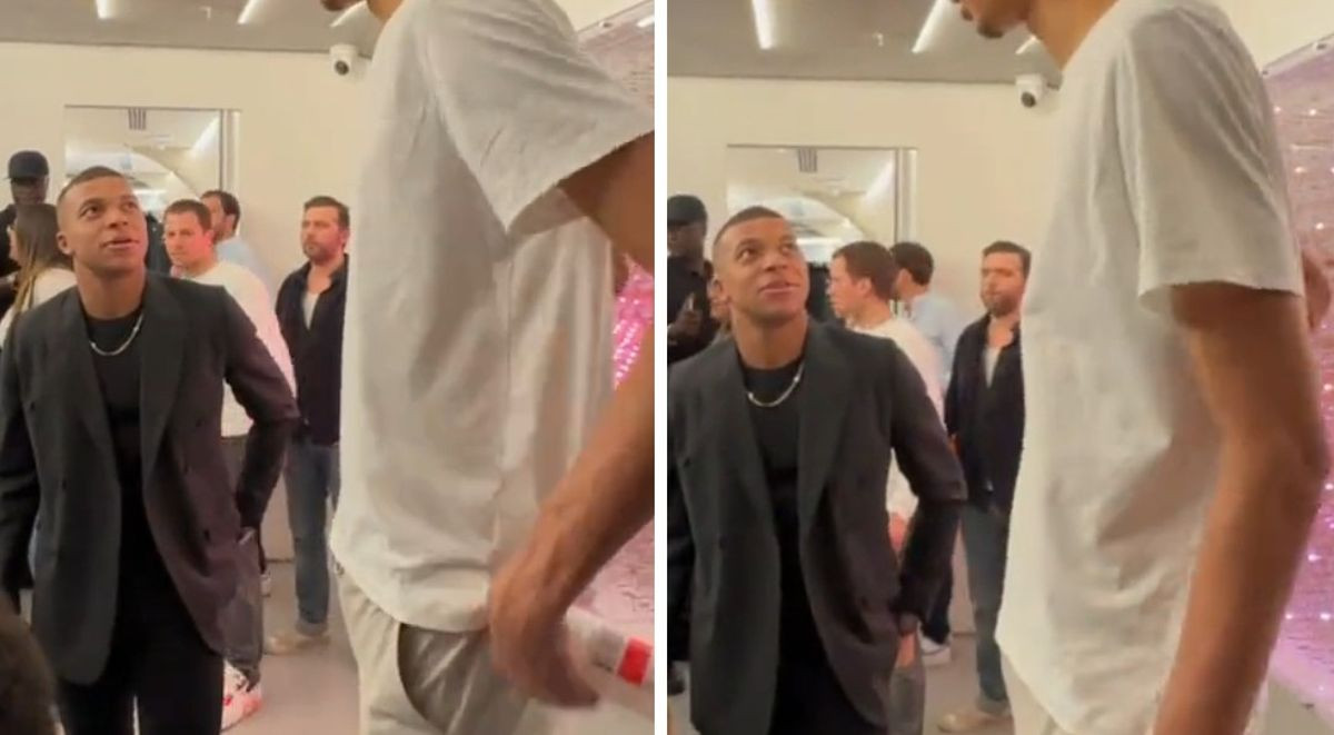 Gleda i ne vjeruje šta vidi: Mbappe je visok 180 cm i za novo čudo prirode je kao patuljak Gleda i ne vjeruje šta vidi: Mbappe je visok 180 cm i za novo čudo prirode je kao patuljak