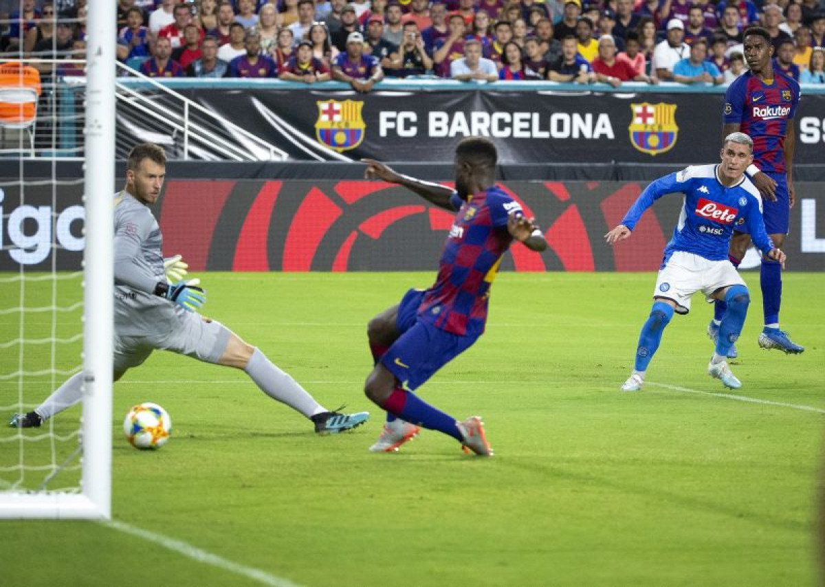 Barceloni pobjeda protiv Napolija u prijateljskoj utakmici