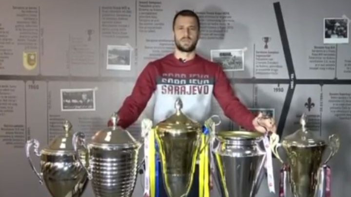 Krste Velkoski oduševio navijače Sarajeva čestitkom za 74. rođendan
