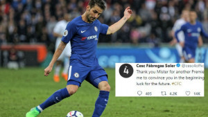 Chelsea šuti, ali Fabregas priča: Je li uranio objavom na Twitteru?