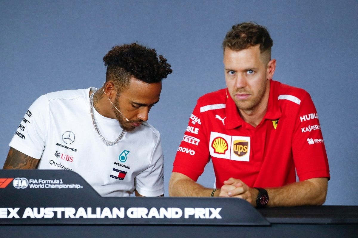 Sebastian Vettel o Hamiltonovom prelasku u Ferrari: "Nisam siguran da je Lewis..." Sebastian Vettel o Hamiltonovom prelasku u Ferrari: "Nisam siguran da je Lewis..."