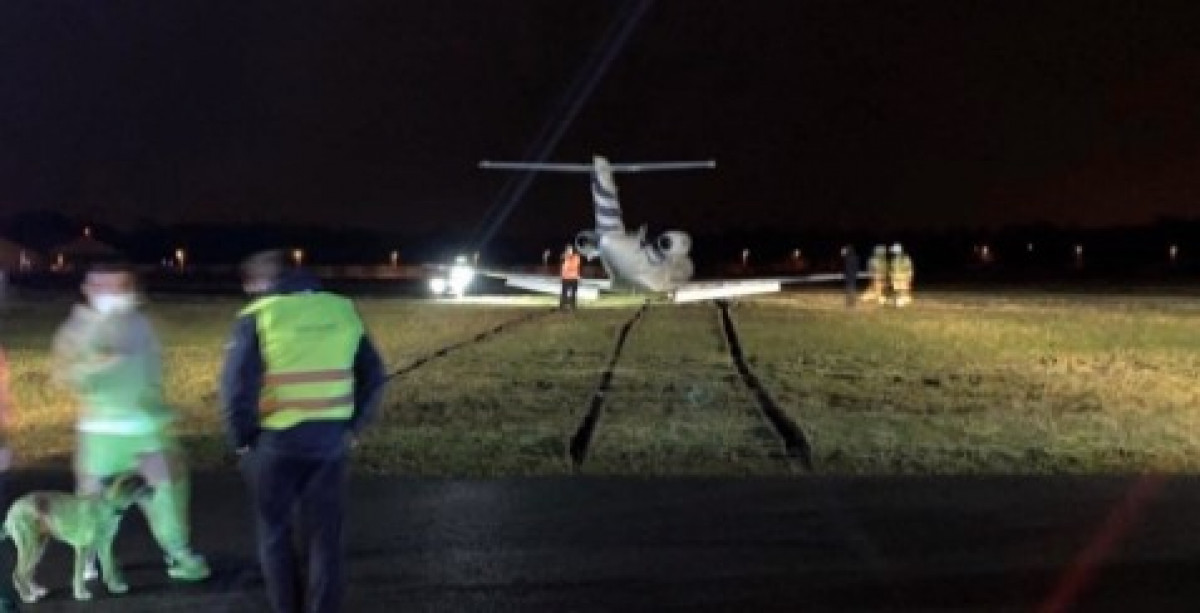 Tragedija srećom izbjegnuta: Avion Driesa Mertensa izletio sa piste