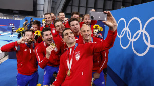 Vaterpolisti Srbije pred okršaj za zlato protiv Hrvata na Olimpijadi napravili potez za divljenje