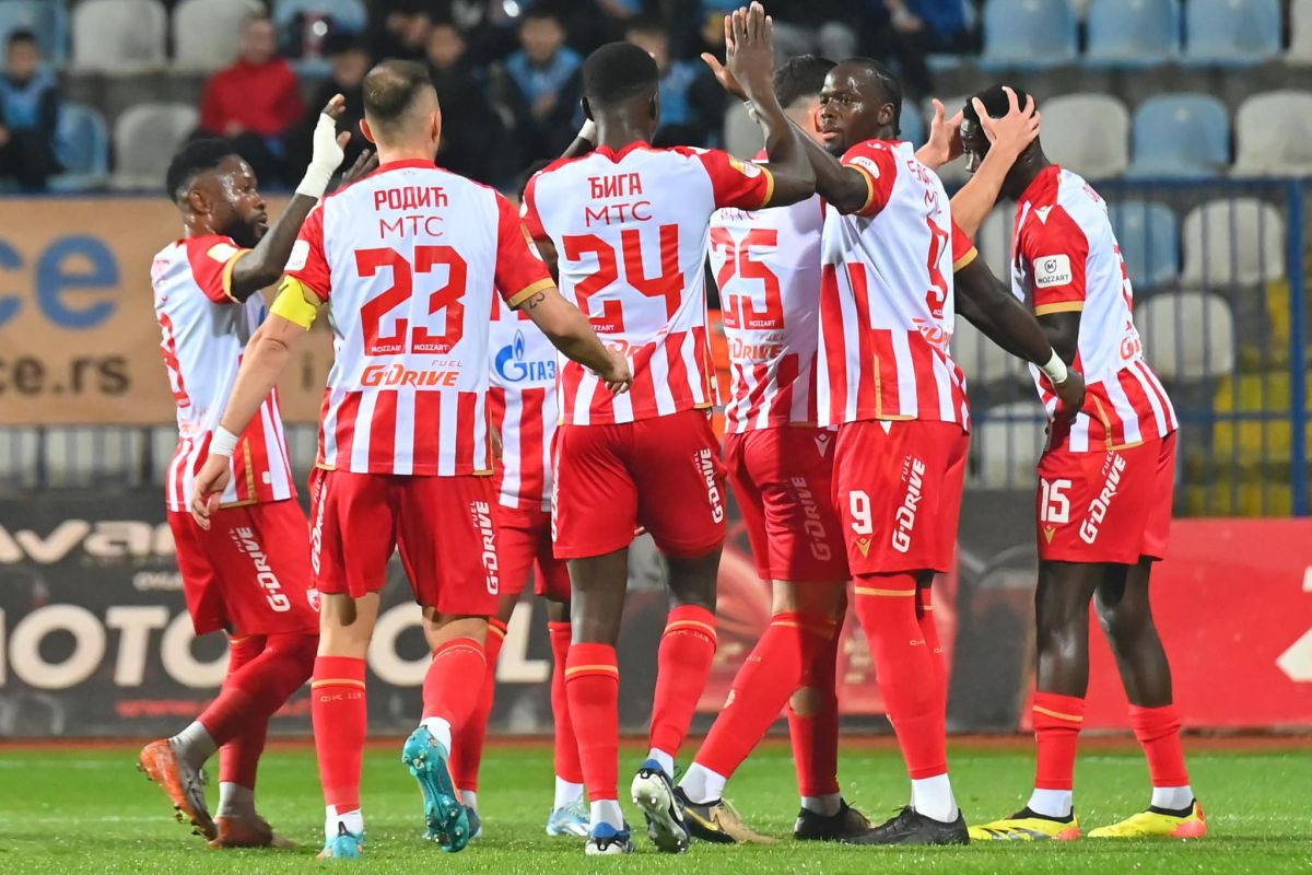 Crvena zvezda protutnjala kroz Suboticu i deklasirala Spartak!