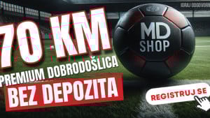 Uplovite u nezaboravnu zabavu sa 70 KM premium dobrodošlice – Bez depozita!