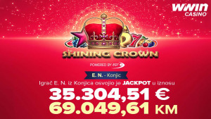 Izvučen JACKPOT na Wwin casinu: Konjičanin osvojio čak 70.000 KM!