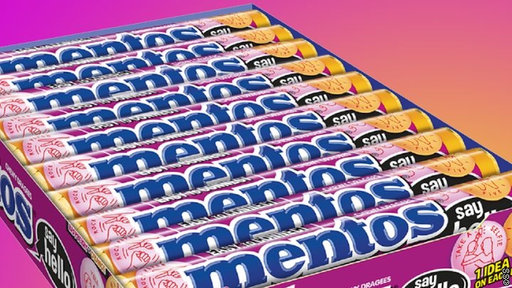 Zabavi se uz nove Mentos bombone!