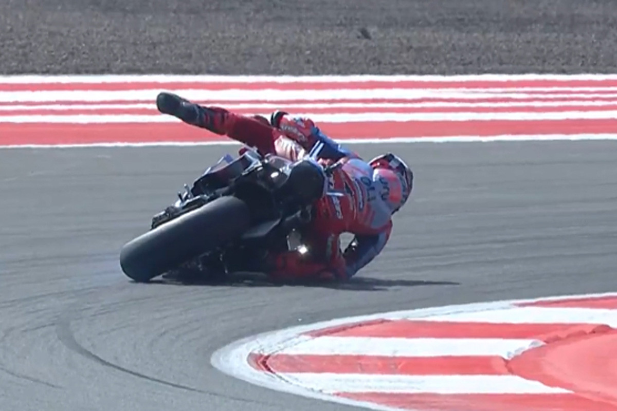 Samo Marc Marquez zna kako je ostao na točkovima Samo Marc Marquez zna kako je ostao na točkovima