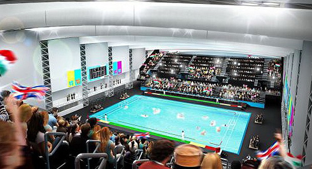 Završna vaterpolo arena u Londonu