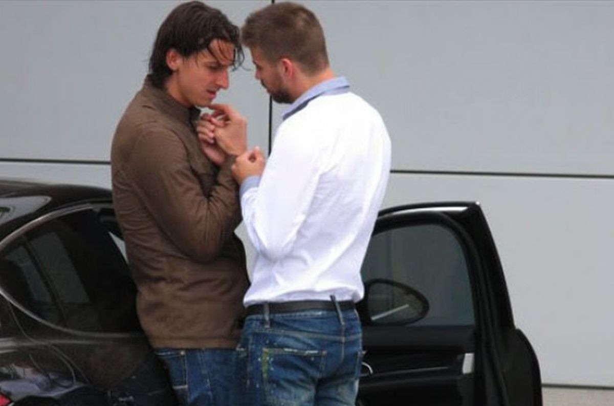 Otkrivena pozadina famozne "nježne" fotografije Piquea i Ibrahimovića sa parkinga 