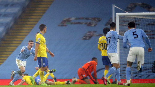 Foden donio Cityju pobjedu protiv Brightona