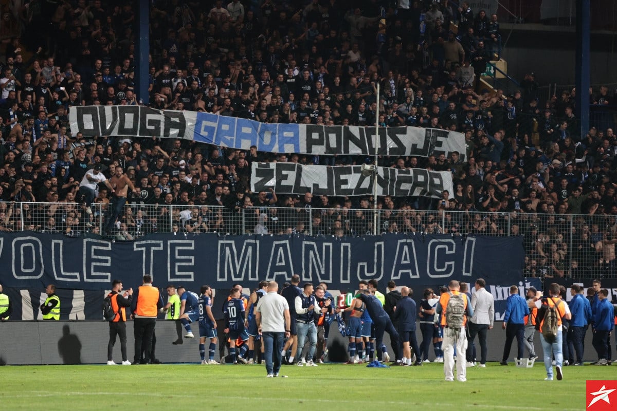 Već na terenu je krenulo ludilo - Večeras na Grbavici spavanja neće biti!