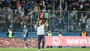 Dino Pekić originalnom provokacijom ispratio goste sa Grbavice